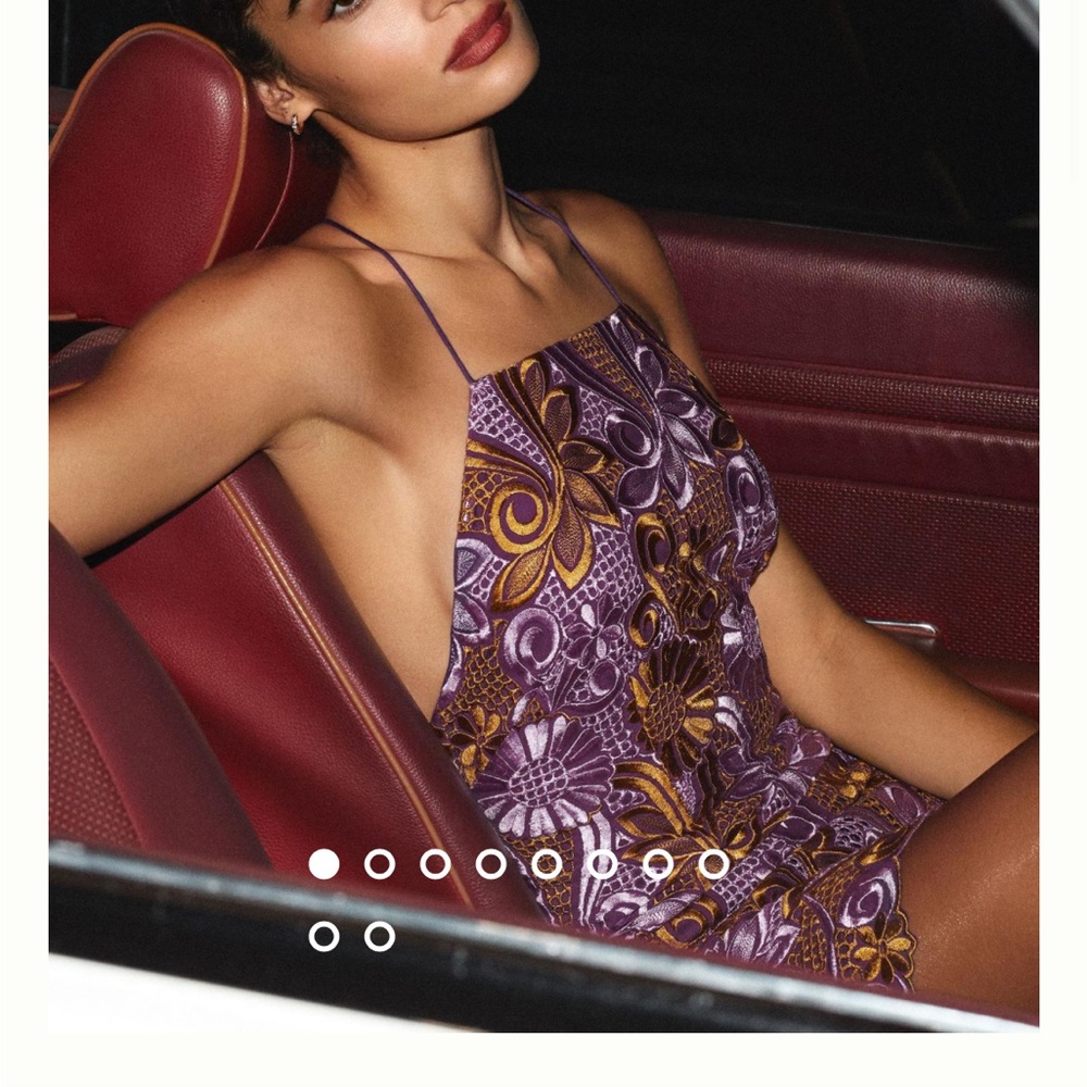 Anthropology mini dress